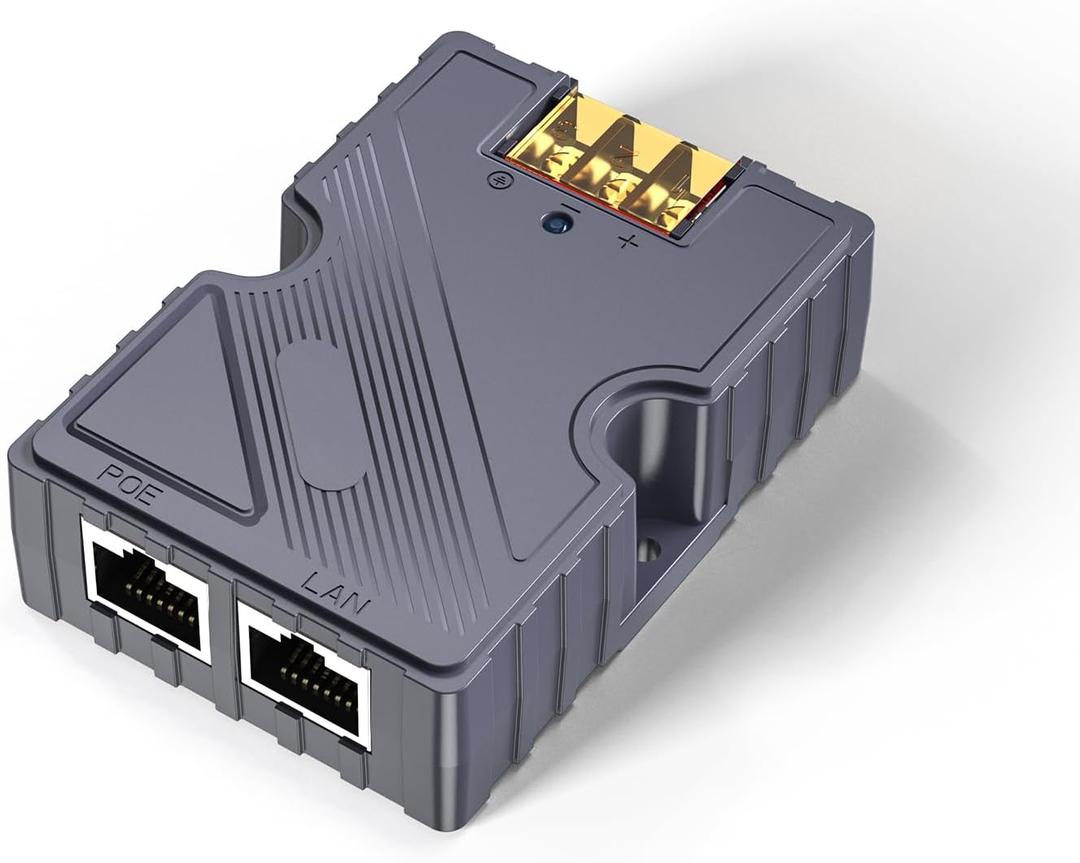 XLTTYWL Starlink PoE Injector - 150W GigE Passive ABS Surge & ESD Protection with High-Speed Network, Ideal for Starlink Internet Kit Satellite