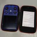 R36MAX Handheld Game Console, Built-in 4000mAh Battery, 4K HD 4" IPS Glass Screen, Supports 18000+ Classic Games, Linux-Based Retro Gaming Console (Blue)