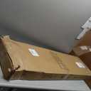 5 Tier Folding Shelf with Wheels, Metal Steel Collapsible Shelves, No Assembly Portable Shelves Organizer Rack, Rolling Standing Utility Rack for Kitchen, Pantry, Office, White