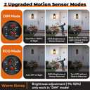Large Motion Sensor Outdoor Wall Light, Waterproof Exterior Wall Sconce Light Fixture with Water-Rippled Glass, Bronze Modern Outside Wall Lantern for House, Porch, Patio, Garage, Bulbs Not Included