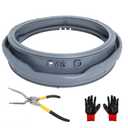 WM3470HVA, WM3570HVA Washer Door Boot Seal Gasket Compatible with LG Kenmore Washer WM3570HWA, WM3770HWA WM3470HWA, WM3575CW, MDS47123605 Door Boot Rubber Seal