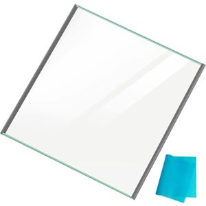 UPGRADED W11188040 Refrigerator Glass Shelf Compatible with Whirlpool Fresh Food Upper Glass Shelf Replacement,Tempered Glass Shelf Parts W11135529,AP6286990, Fit WRS312/ WRS315/ WRS321/WRS325..Series