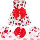 choyaxo 4pcs Cute Dog Dress Pet Dress Puppy Skirt Summer Pet Clothes for Puppy Small Cats M