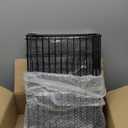 Dish Drying Rack - Expandable Rack, Large Capacity Dish Drainer for Kitchen Counter, Rust-Proof with Utensil Holder, Black