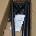 Steel Tamper Tool, Hand Tamper with Larger 8"x10" Rectangular Metal Tamper Head, 49 inch Long Handle Ground Tamper Tool for Dirt, Heavy Duty Garden Tamper for Soil, Landscaping, Black