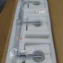 Modern Bathroom Vanity Light 3-Lights Chrome Crystal Wall Lamp Bathroom Modern Crystal Vanity Lighting