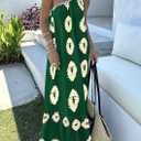 PRETTYGARDEN Women's 2026 Summer One Shoulder Maxi Dress Printed Flowy Boho Long Sundresses Spring Beach Vacation Clothes (M)