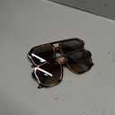 livho Trendy Polarized Square Aviator Sunglasses Women Men Square Eyewear Frame, Retro Sun Glasses for Women Men 2025 Shades