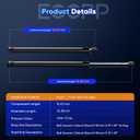 ECCPP Lift Support Front Hood Struts Gas Springs for Toyota Avalon 2013-2016,for Toyota Camry 2012-2016 Compatible with 6757 Strut Set of 2