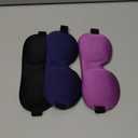 LKY DIGITAL Sleep Mask for Side Sleeper 3 Pack, Blackout 3D Eye Mask for Sleeping, Night Blindfold for Men Women