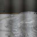 22" Boho Wood Beaded Chandelier Farmhouse Rattan Pendant Light Fixtures Bohemia Large Rattan Chandeliers for Dining Room Living Room Kitchen Island Entryway Foyer, White, 5-Lights