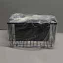 Menkxi 3 Pcs Magnetic or Adhesive Refrigerator Organizer Magnetic Baskets Kitchen Holder for Refrigerator Metal Shelf Rack Storage with 2 Types of Installation(Black)