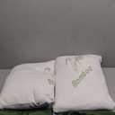 Camping Pillow for Sleeping 2 Pack,Compact Travel Pillow Filled in Shredded Memory Foam,Portable with Storage Bag,Soft Cover,Small Pillow for Camp Backpacking Hiking Gear&Accessories