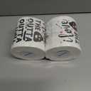 2 x Homarden Funny Toilet Paper - Unique Bathroom Gag Gift, Custom Printed Toilet Paper Roll - Valentine's day, Birthday or Anniversary Romantic Humor Tissue Gifts - Ultra Absorbent - 250 sheet - 2 ply TP
