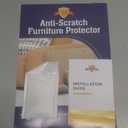 10 Pack XL Anti Cat Scratch Furniture Protector - Couch Protector from Cat Claws w/Twist Pins - Heavy Duty, Strong, Clear, Easy-to-Apply Scratching Deterrent and Shield for Sofa