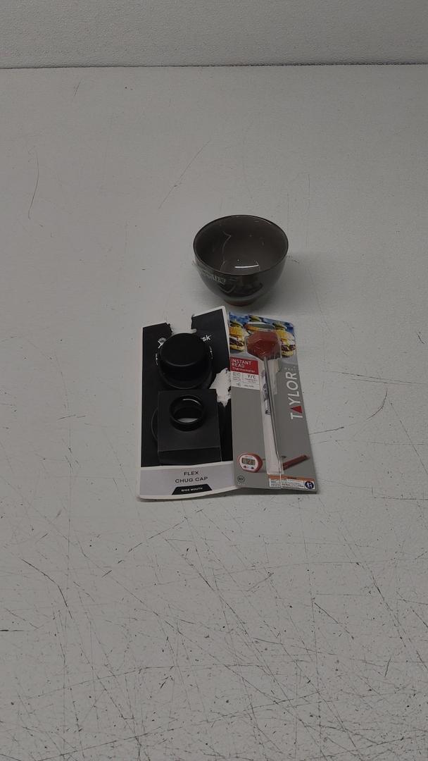 teacup/sake cup. Hydro Flask Chug Cap. Taylor Thermometer