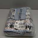 Runner Rug 28, Vintage Boho Rug,Ultra-Soft Low Pile, Washable, Non Slip,Stain Resistant Printed Carpet for Hallway Kitchen Living Room Bedrooms Playroom Office, Blue/Navy