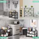 Shoe Rack Bamboo 5 Tier Shoe Organizer, Storage 20-25 Pairs for Closet Entryway, Stackable Large Tall Shoe Shelf Holder Stand Cubby for Door Hallway Bedroom Garage (5-tier-long/32.5*10.5*30.3in)