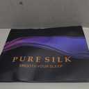 Cobnom Pure Mulberry Silk Pillowcases Set of 2, King Size with Zipper - Grade-6A 19 Momme, 600 Thread Count Soft Smooth Cooling, Hair and Skin Friendly (Gray, 20x36 Inch)