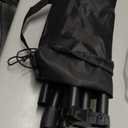 GSOW Poster Stand for Display, 80'' Adjustable Sign Stand Tripod, Retractable Poster Board Stand DoubleSided Banner Stand, Foldable Floor Standing Sign Holder Signage Stand with Portable Bag, Black