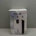 PSOS Dehumidifier, Dehumidifiers for Home, 98 OZ Water Tank, (1000 sq.ft) Quiet Dehumidifier for Basement Bathroom Bedroom with Humidity Display, Auto Shut Off, Relaxing 7 Color Ambient Light(Gray)