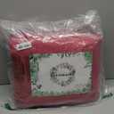 ENASAL Cotton Jacquard Bedspread Quilt Bedding Sets Reversible Comforters Coverlets Bedspread for All Seasons, Paisley Floral Stiching Pattern, Burgundy, Queen Size