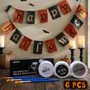 UDUOLER Face Body Paint Set-Black + White + Grey