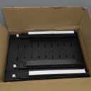 Kitstorack Pull out Cabinet Organizer, Expandable(12"-20") Heavy Duty Slide out Drawer Fixed with Adhesive Nano Film for Pots, Roll out Shelf Storage for Kitchen Base Cabinet Organization (Black)