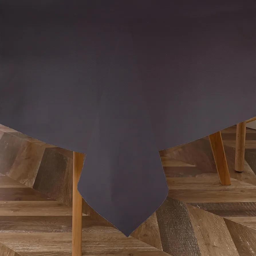 Majestic Giftware PVC Faux Leather Rectangle Tablecloths | (TCE32-54144) Purple Waterproof & Spill Proof Dining Table Cover | Decorative Washable Tablecloth for Home, Kitchen, Party (54 x 144)