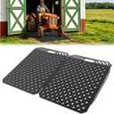Shed Ramps for Riding Mower - 33.2" L x 48" W, Heavy-Duty Steel