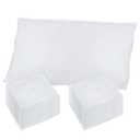 Disposable Pillow Case Covers(Pack of 100),Bulk Pillow Cases for Medical Hospital Travel,Paper Pillow Cases Disposable 21 Width x 30Length (White)