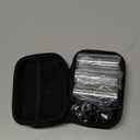 Guitar Slide, 2 Glass Slides & 1 Steel Guitar Slide for Electric and Acoustic, With 3 Finger Picks, 1 Thumb Pick & Portable Box for Guitar and Bass, Medium (6 cm)