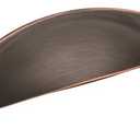 Amerock | Cabinet Cup Pull | Oil Rubbed Bronze | 2-1/2 inch (64 mm) Center to Center | Cup Pulls | 1 Pack | Drawer Pull | Drawer Handle | Cabinet Hardware