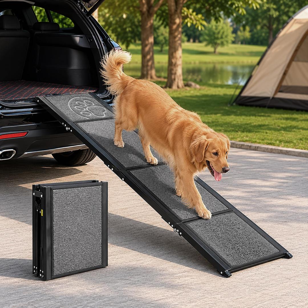 Dog Ramp for Car SUV & Truck, Portable Dog Ramps for Large Dogs