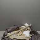 Kinderkraft LOVI Travel Bassinet for Baby, Portable Folding Baby Bed with Built-in Mosquito net, Adjustable Hood and an Additional Cradle Function, Beige