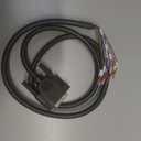 DB15 Female to Bare Wire with Cable Marker 3.3ft - D-SUB 15-Pin Connector to Bare Wires End Open Cable