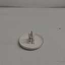 Elephant Ring Holder Dish, Ceramic Jewelry Tray Trinket Dish for Necklace Keychain Organizer, Cute Funny Birthday Wedding Mothers Day Gift for Women Friends Girls