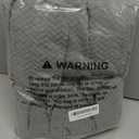 Genina Waterproof Seat Covers for Dining Room Chair Covers Waterproof Dining Chair Covers (6 PCS-Rear-gapped, Grey)