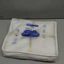 MooMee Muslin Blanket - 100% Cotton 4-Layer Gauze Throw Blanket with All-Around Fringe, Ultra-Soft Breathable Lightweight Cooling Decorative for Bed, Sofa & Couch (Bright White, Twin XL 66" x 90")