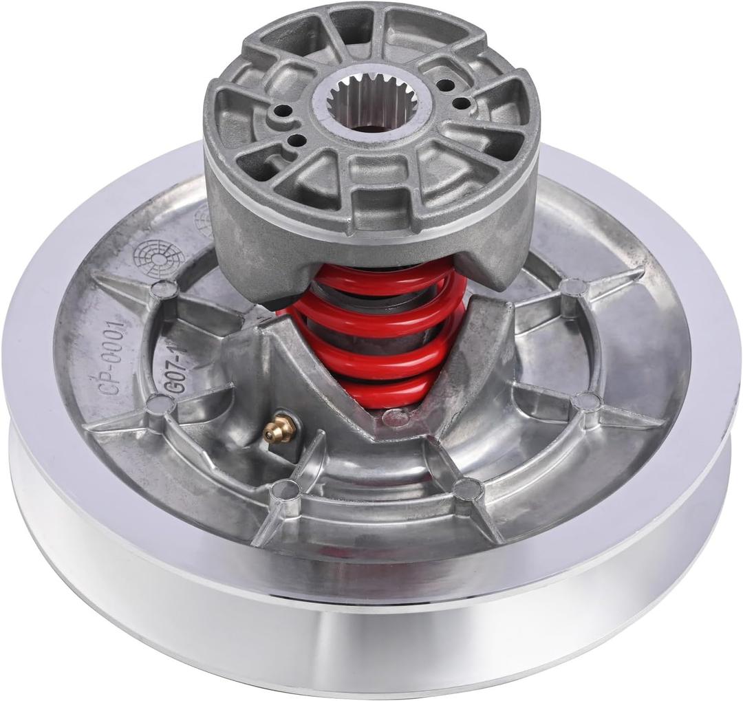 CXRCY Secondary Drive Clutch with Heavy Duty Spring for Yamaha 1985-2007 G2 G8 G9 G11 G14 G16 G21 G22 Golf Cart,Replacement OEM :JN6-G6270