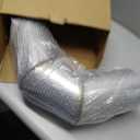 A-KARCK Turn Down Exhaust Tip 5.0" Inlet with a Clamp,Mild Steel Exhaust Pipe Mandrel Bend, Custom Your Own Exhaust System