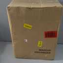 Makeup Organizer Skincare Organizers - Cosmetic Display Cases with Transparent Cover, SkinCare Organizers for Bathroom Countertop, Bedroom Vanity Desk, Lipstick Organizer, White Upgarde