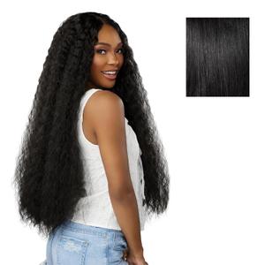 Sensationnel Dashly Lace Front Wig - Unit 52 Hand Tied Laceparting Ear to Ear Synthetic (1 JETBLACK)