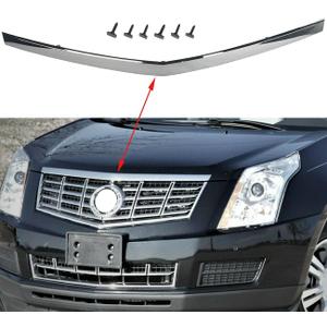 KARPAL Hood Molding Trim Moulding Chrome Compatible with 2010-2016 SRX 22774203 GM1235120