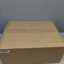 20'' Caged Ceiling Fans with Lights, Boho Flush Mount Ceiling Fan with Light, Rattan Bladeless with 6 Speeds, Low Profile Remote Control for Bedroom,Dining Room