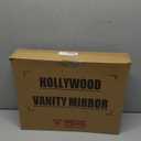 Vanity Mirror with Lights, Makeup Mirror with Lights,3 Color Lighting Modes Detachable 10X Magnification Mirror Touch Control,360Rotation, White.