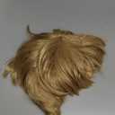 Baruisi Men Wigs Short Blonde Wig Synthetic Heat Resistant Natural Halloween Cosplay Hair