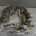 20 Inch Front Door Wreath - Faux Flower and Greenery Hanging Arrangement with Ribbon, Perfect for Easter, Spring, Summer, and Front Door Seasonal Home Decor Welcome Wreath White Berries