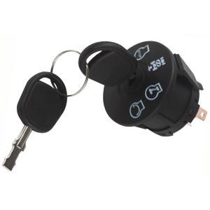 2 x Ignition Starter Switch 4 Position with 2 Key Fits Husqvarna, AYP, Craftsman, MPN, Delta, Poulan, Ariens, MTD, Snapper, 193350,532193350,6900-49P1,33457,21546319,448017800,725-07527,705064