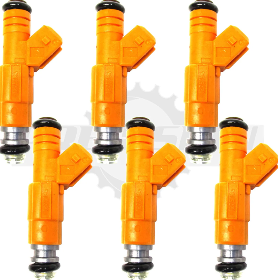Set of 6 Fuel Injectors Compatible